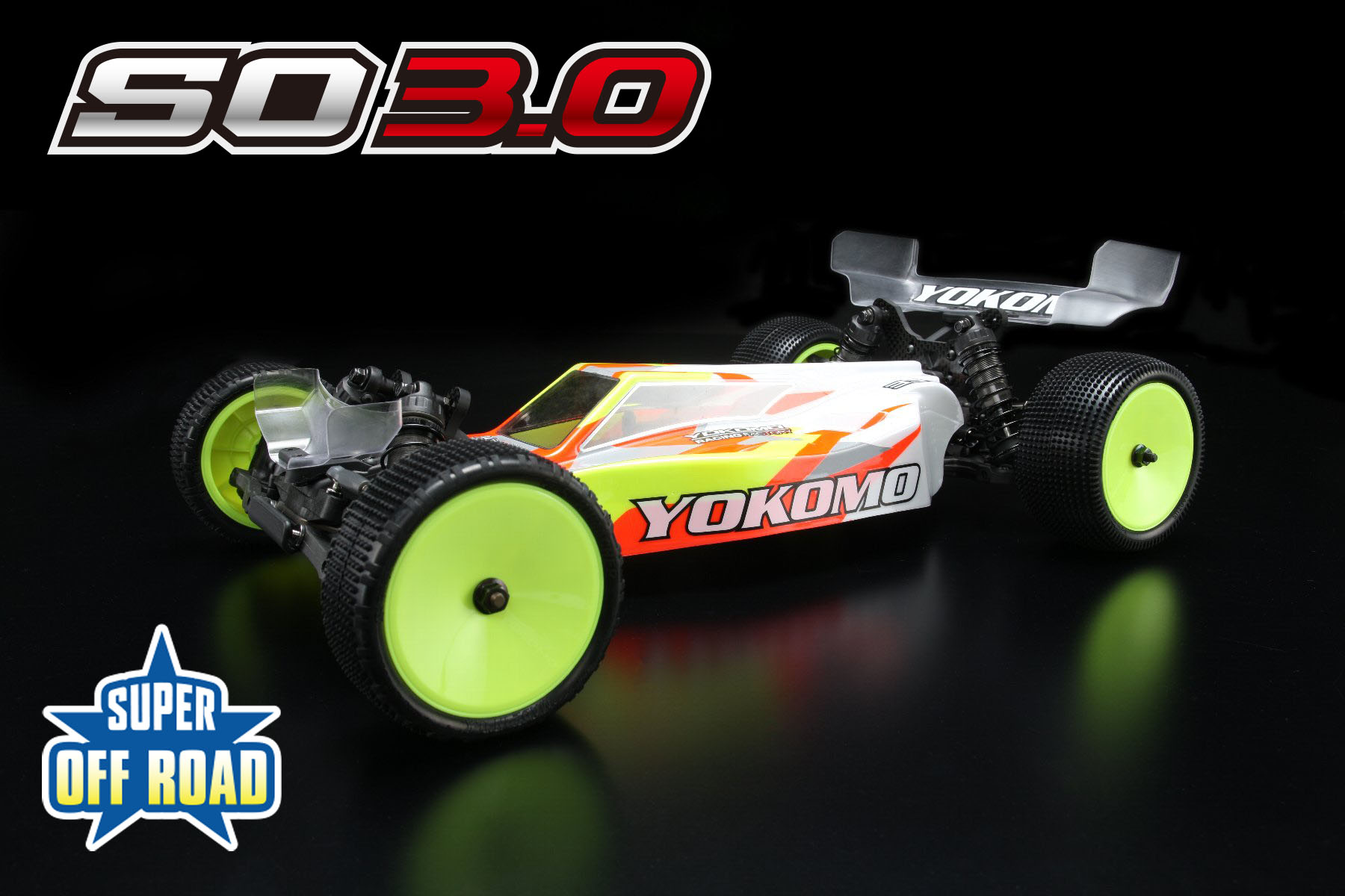 Yokomo Super Off-Road SO 3.0 Assemble 2WD Offroad Car Kit | MIBOSPORT